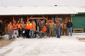 The disabled hunt Whispering Emerald Ridge.